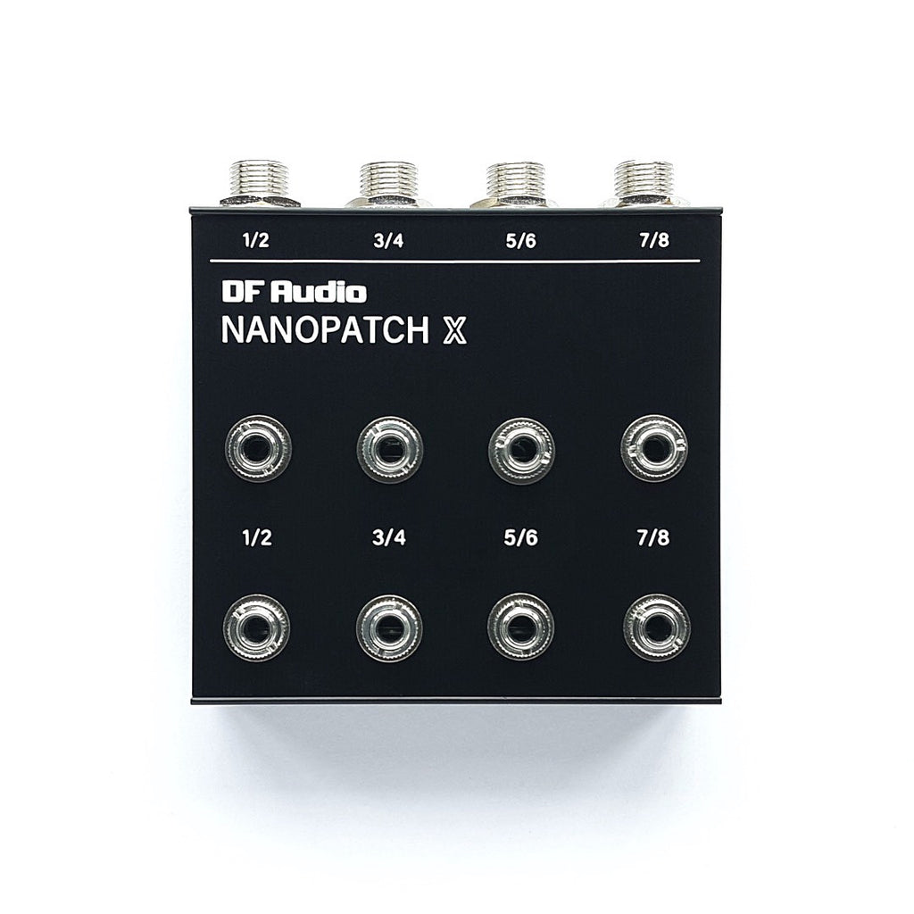 DF Audio Nanopatch X compacte patchbay voor effectpedalen