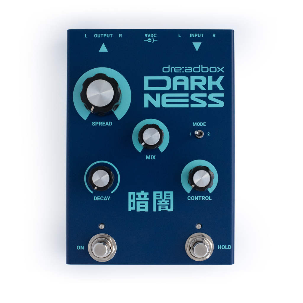 Dreadbox Darkness digitaal stereo shimmer-reverbpedaal